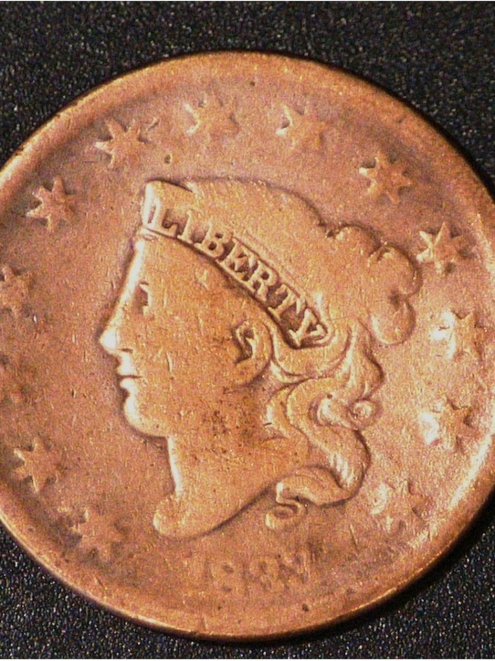 Liberty Head Large Cent - 1833